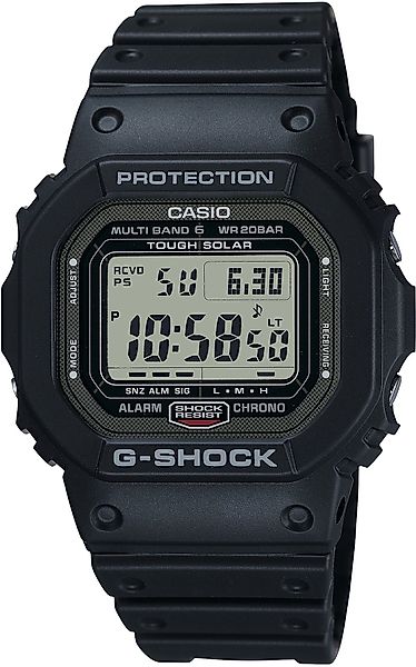 CASIO Digitaluhr Casio G-Shock Funk-Solar-Uhr GW-5000U-1ER GW-5000U-1ER, Ca günstig online kaufen