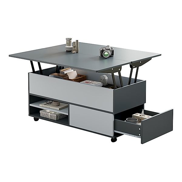 MODFU Couchtisch Hydraulischer Hub Tisch, multifunktional günstig online kaufen