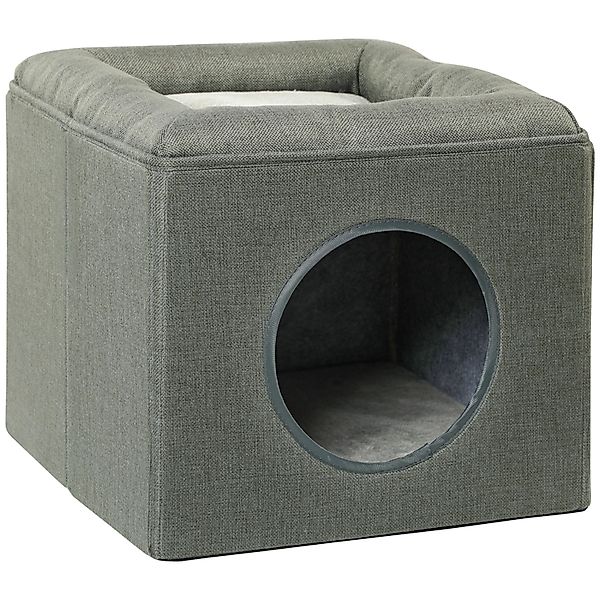PawHut Tierbett Katzenhöhle Katzenhütte Katzenhaus mit günstig online kaufen