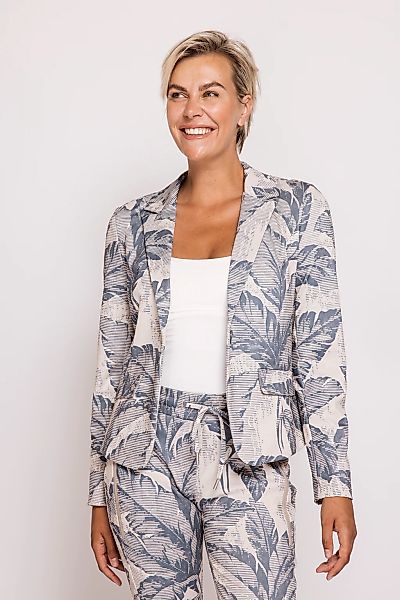 Zhrill Kurzblazer "BETSY" grafisches Allover-Muster, tailliert günstig online kaufen