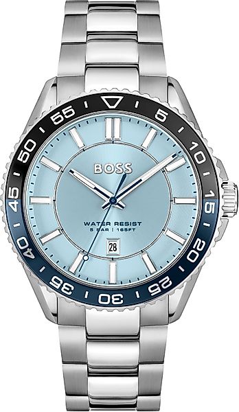 BOSS Quarzuhr RUNNER 3H 1514207, Armbanduhr, günstig online kaufen