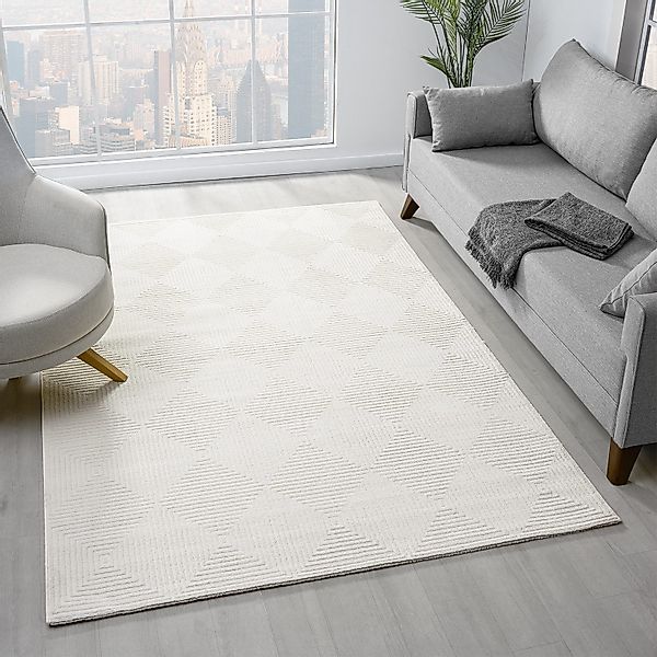 Vimoda Designteppich Teppich Wohnzimmer Boho Design günstig online kaufen