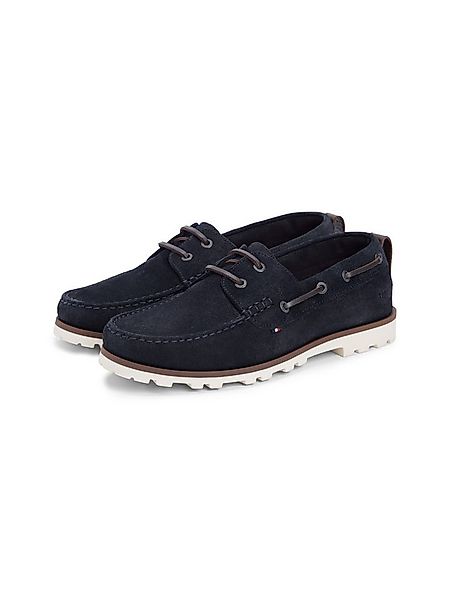 Tommy Hilfiger HILIFGER LIGHT SDE BOAT SHOE Bootsschuh Schnürschuh, Halbsch günstig online kaufen
