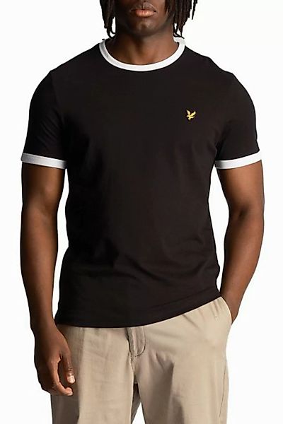 Lyle & Scott T-Shirt Herren, 100% Baumwolle, Mit Kontrastdetails günstig online kaufen