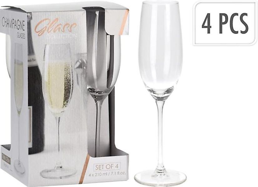 Sektglas Set 210ml 4 Stück CC7001520 günstig online kaufen