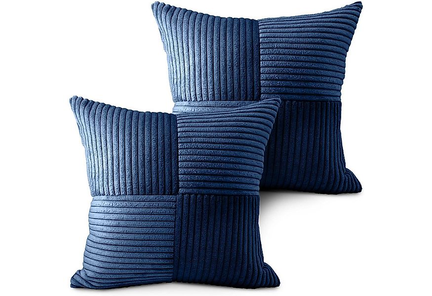 Amilian Kissenbezüge - 2er Set Kissenhüllen - Zierkissenbezüge - Kissenbezu günstig online kaufen