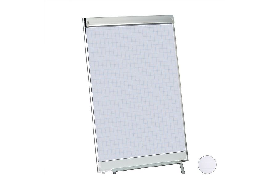 relaxdays Magnettafel 2x Flipchart Papier, kariert günstig online kaufen