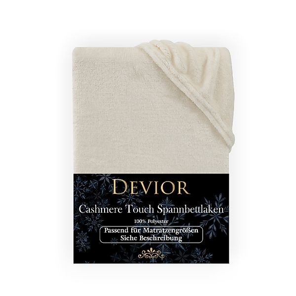 Devior Spannbettlaken Spannbetttuch Cashmere Touch Bettlaken günstig online kaufen