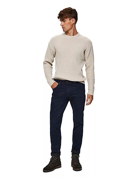 Selected Homme Herren Jeans SLH196-STRAIGHT SCOTT 6155 - Straight Fit - Bla günstig online kaufen