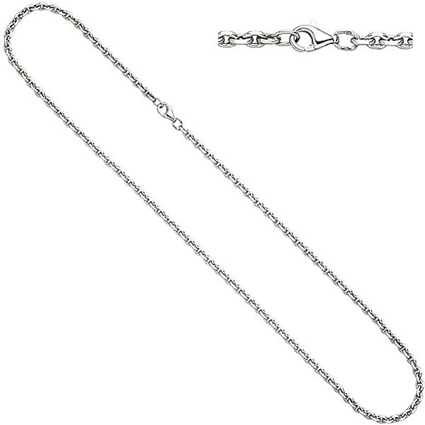 SIGO Ankerkette 925 Silber diamantiert 3,9 mm 55 cm Kette Halskette Silberk günstig online kaufen