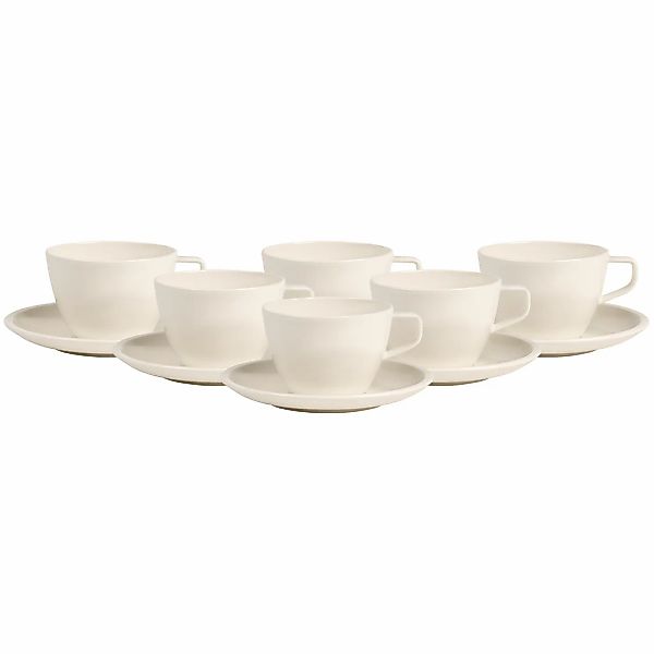 Villeroy & Boch Tasse "Café au Lait-Tassen mit Untertassen Artesano Origina günstig online kaufen