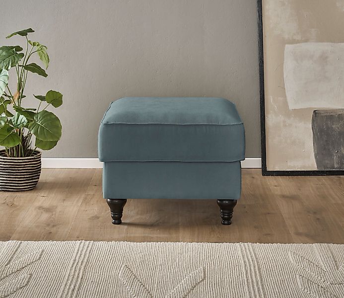 Home affaire Hocker "WESTMINSTER", mit Federkern-Polsterung günstig online kaufen