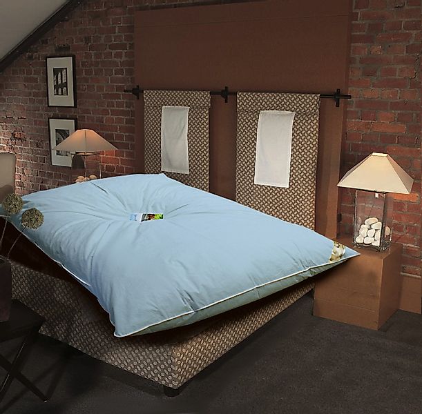 Meivita Gänsefederbettdecke Ballonbett in 135x200 cm mit 100% Federn Füllun günstig online kaufen