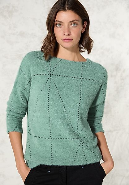 Cecil Langarmshirt mit U-Boot-Ausschnitt günstig online kaufen