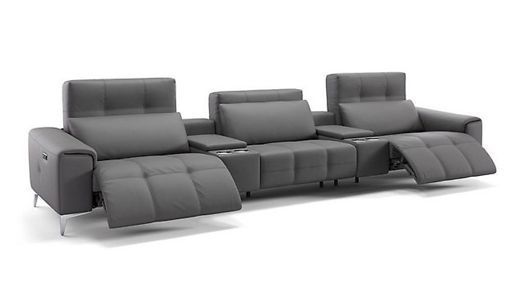 Sofanella 3-Sitzer Leder SALENTO, Heimkinosofa, Kinocouch, Funktionssofa, K günstig online kaufen