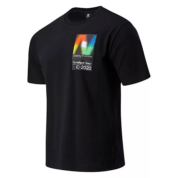 New Balance Optiks Kurzarm T-shirt S Black günstig online kaufen