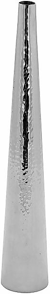 Fink Dekovase "CUBA, mit feiner Hammerschlagstruktur", (1 St.), Rosenvase, günstig online kaufen