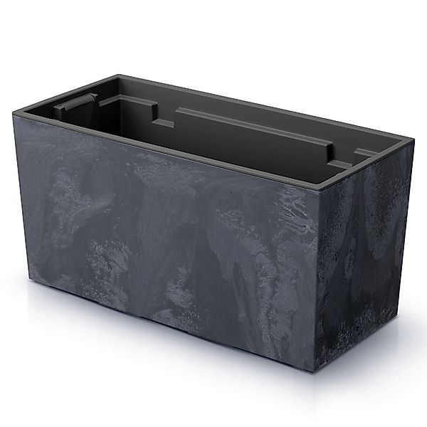 Prosperplast Pflanzkasten Urbi Beton Effect 8 L Anthrazit günstig online kaufen