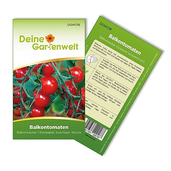 Deine Gartenwelt Balkontomate Rot Balkonzauber Samen günstig online kaufen