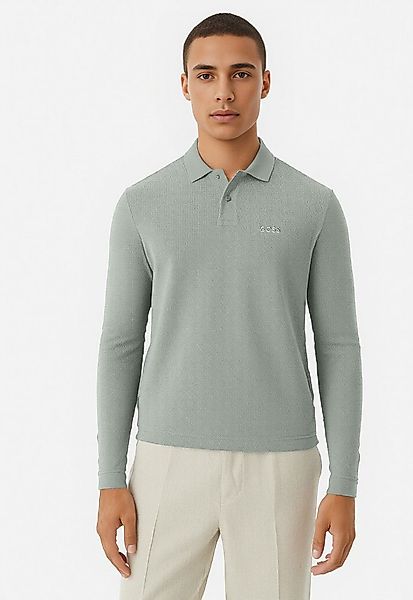 BOSS ORANGE Poloshirt Petempestolong mit Knopfleiste günstig online kaufen