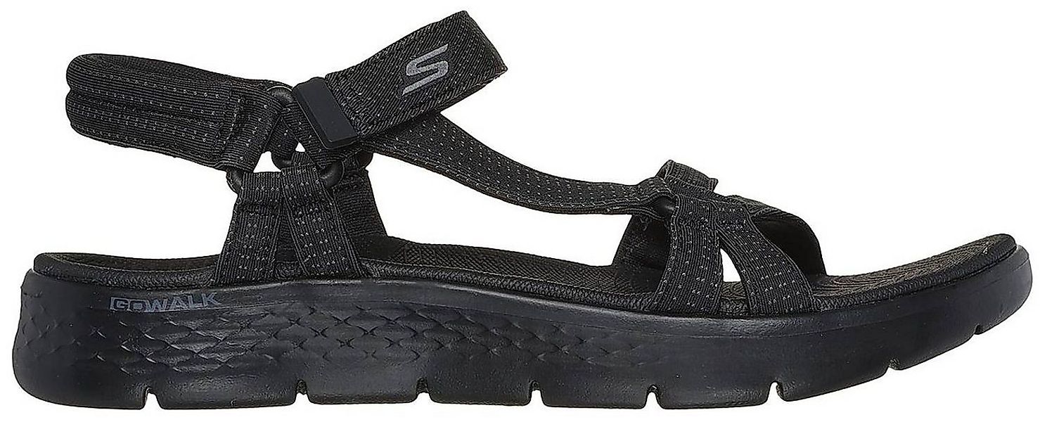 Skechers Skechers Go Walk Flex Sandal Sublime Black Textile Sneaker günstig online kaufen
