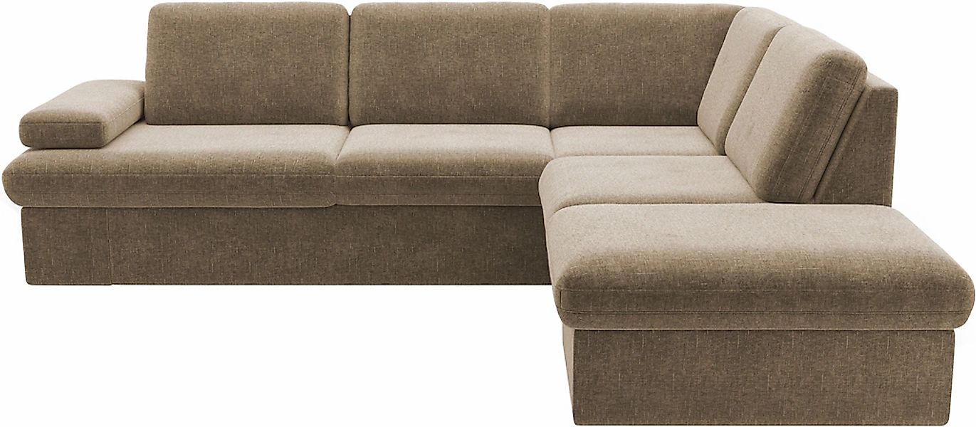 sit&more Ecksofa »Moreno L-Form, B: 238 cm« mit Armteilverstellung, optiona günstig online kaufen