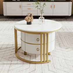 Merax Couchtisch Set aus Holz mit günstig online kaufen