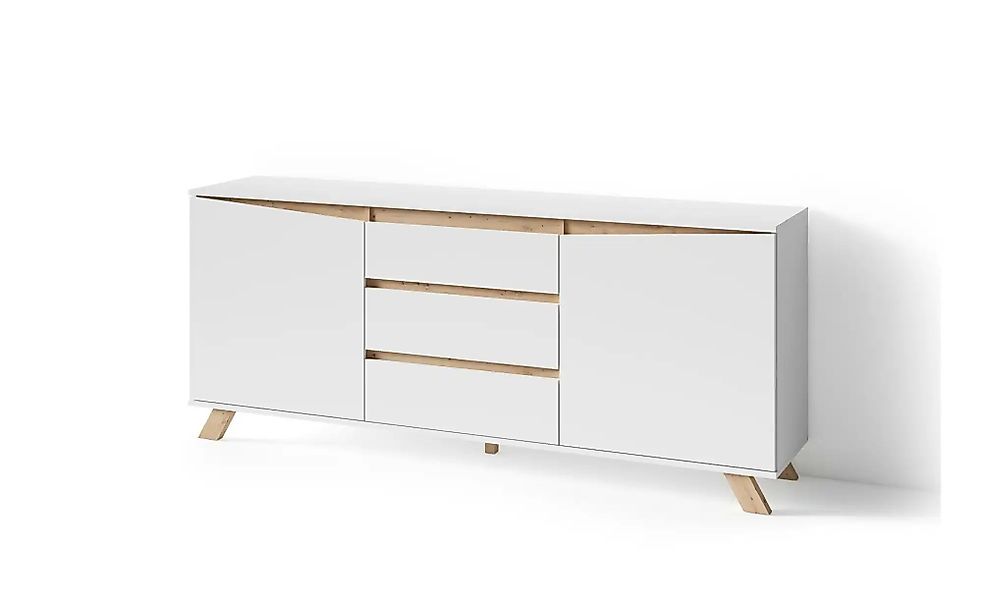 Sideboard  Valtentin ¦ weiß ¦ Maße (cm): B: 180 H: 76 Kommoden & Sideboards günstig online kaufen