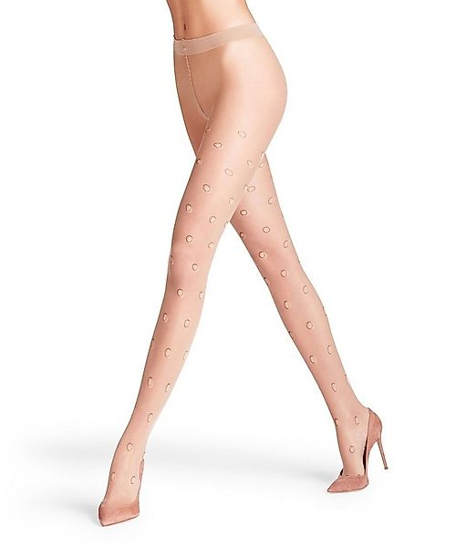 FALKE Feinstrumpfhose Top Dot 20 DEN (1 St) Printstrumpfhose mit Punkten günstig online kaufen