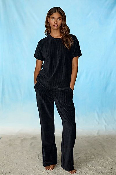 Buffalo T-Shirt, mit weicher Cord-Struktur günstig online kaufen