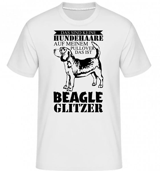 Hundehaare Beagle Glitzer · Shirtinator Männer T-Shirt günstig online kaufen