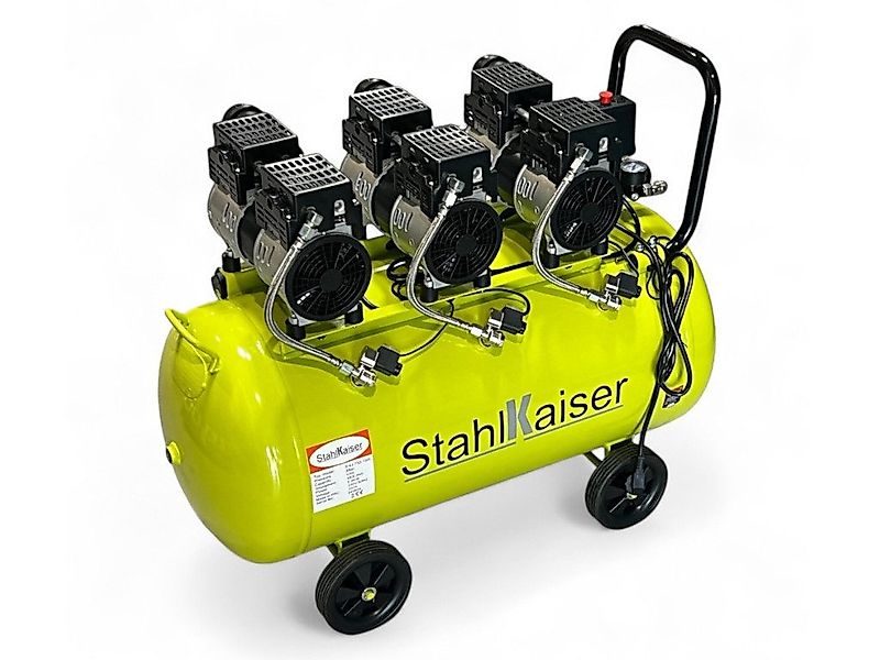 StahlKaiser Kompressor Stahlkaiser Ölfrei Flüsterkompressor 100L günstig online kaufen