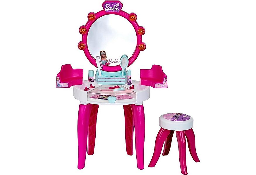 Theo Klein Schminktisch 5364 Barbie – Schönheitsstudio, Licht & Sound günstig online kaufen