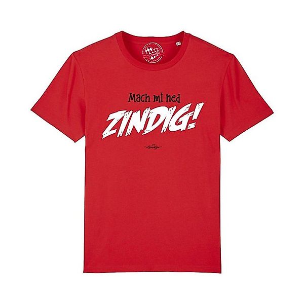 Bavariashop T-Shirt Herren T-Shirt "Mach mi ned zindig! günstig online kaufen