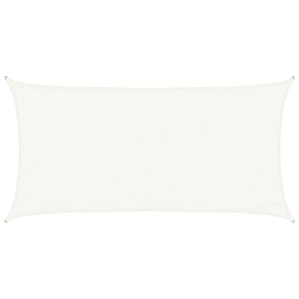 vidaXL Sonnensegel 160 g/m² Weiß 3x6 m HDPE 311240 günstig online kaufen