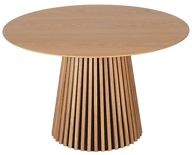 MR.DEKO Esstisch Oria Natur Oak rund günstig online kaufen