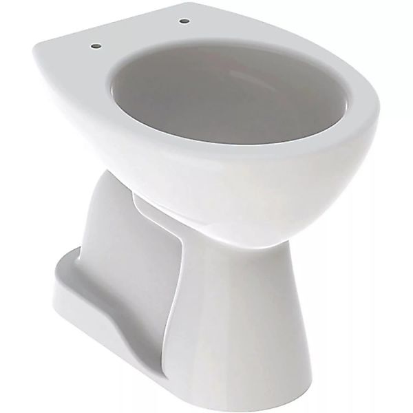 Geberit Stand-WC Renova Flachspüler Spülrand Weiß günstig online kaufen