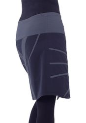 PUREWONDER Wickelrock Damen Rock mit Mandala-Blume günstig online kaufen