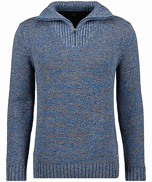 RAGMAN Kapuzenpullover Tweed-Pullover mit Troyer günstig online kaufen