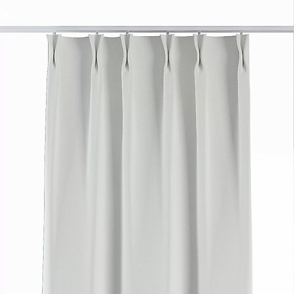 Vorhang mit flämischen 2-er Falten, weiß, Dimout 300 cm (269-10) günstig online kaufen