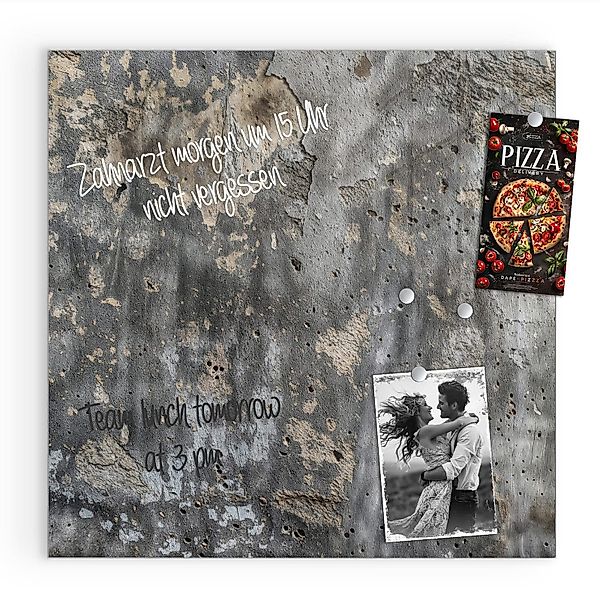 Primedeco Magnettafel Glas Abstrakte Wand Pinnwand günstig online kaufen