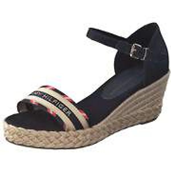 Tommy Hilfiger Corporate Webbing Low Wedge Damen blau günstig online kaufen