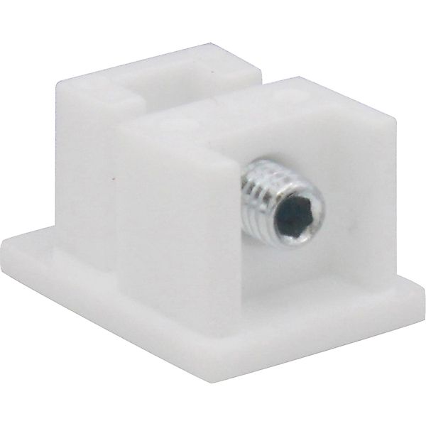 Mydeco Endkappe smart 1-Lauf   ¦ weiß ¦ Kunststoff ¦ Maße (cm): B: 1,8 H: 1 günstig online kaufen