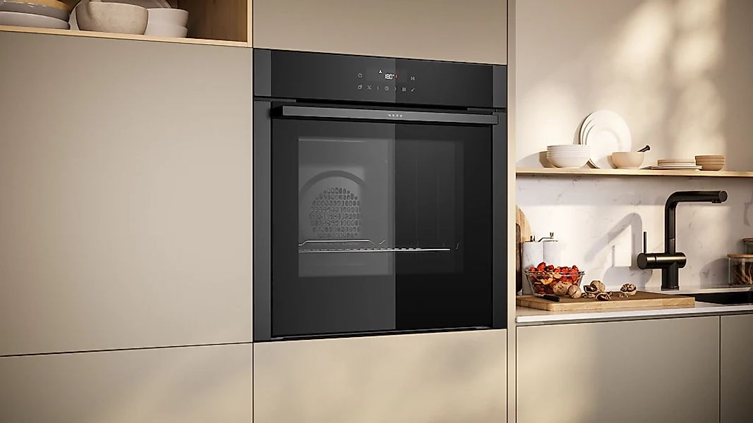 NEFF Pyrolyse Backofen N50 »B5ACJ7HG3«, mit 1-fach-Teleskopauszug, Pyrolyse günstig online kaufen