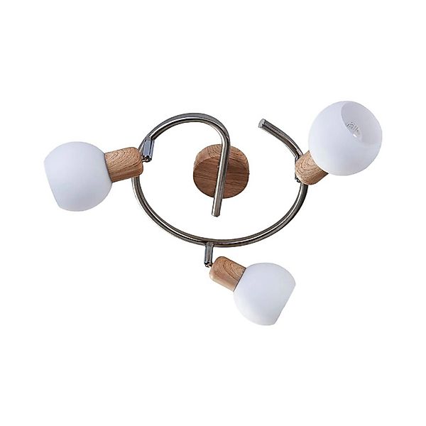 Lindby Strahler Svenka 9621049 Modern aus Glas 3-flammig E14 Wohnzimmerleuc günstig online kaufen