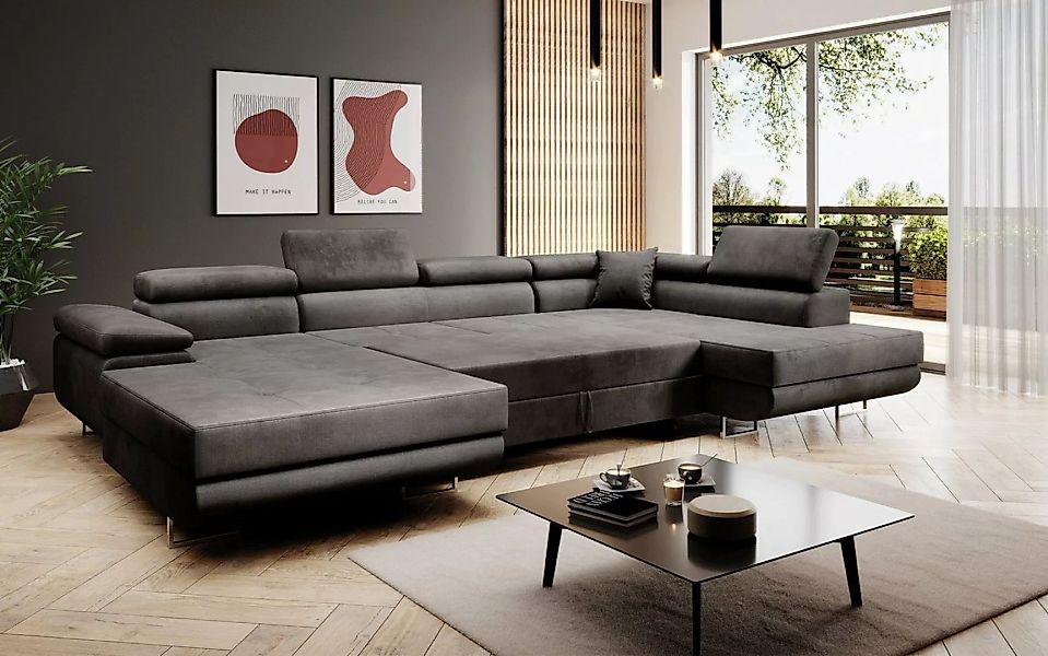 Baidani Sofa Sofa Lago mit Schlaf - und Klappfunktion (Samt), inkl. Aufbau günstig online kaufen