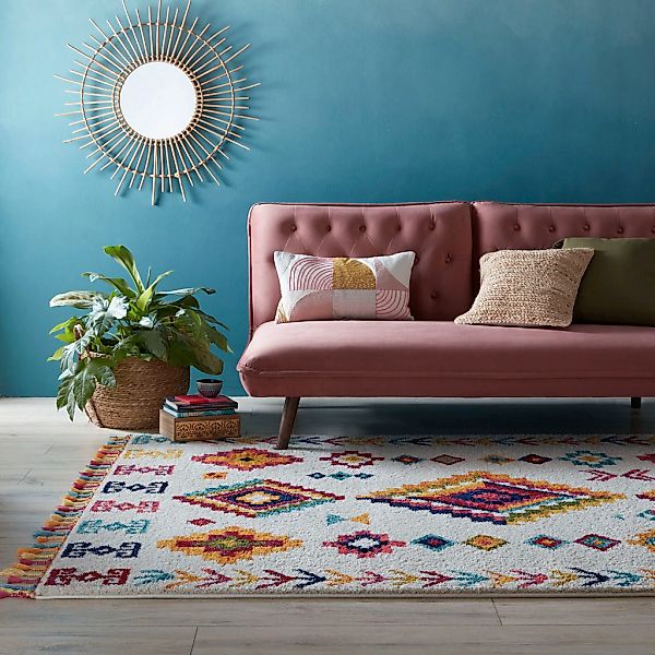 FLAIR RUGS "Nahua" rechteckig 20 mm Höhe Berber-Optik, Wohnzimmer günstig online kaufen