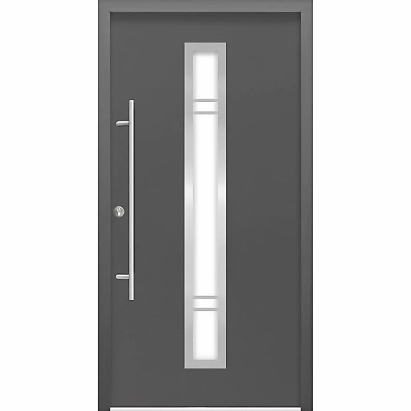 Haustür ThermoSpace Prime Palermo 110 cm x 210 cm Anthrazit Anschlag L günstig online kaufen