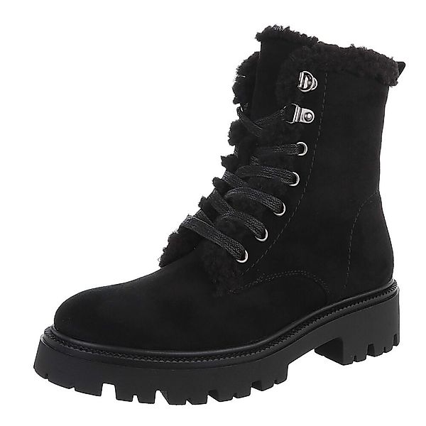 Ital-Design Bequeme Damen Stiefel mit Futter günstig online kaufen