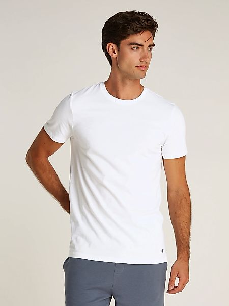 Calvin Klein 3-er Set T-Shirt Weiß, Grau & Schwarz günstig online kaufen